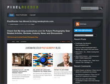 Tablet Screenshot of pixelreeder.com